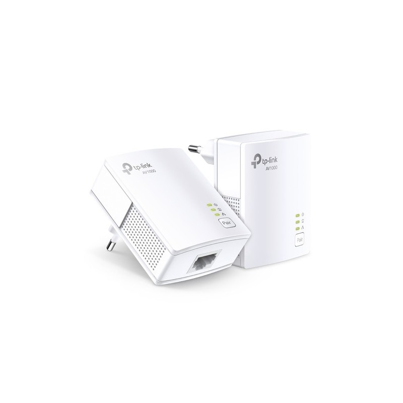 TP-Link TL-PA7017 KIT adaptador de red PowerLine 1000 Mbit/s Ethernet Blanco 2 pieza(s)