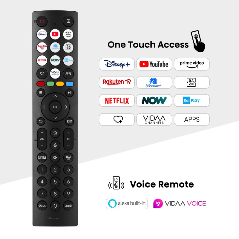 Hisense 75E7NQ Televisor 190,5 cm (75") 4K Ultra HD Smart TV Wifi Negro 350 cd / m²