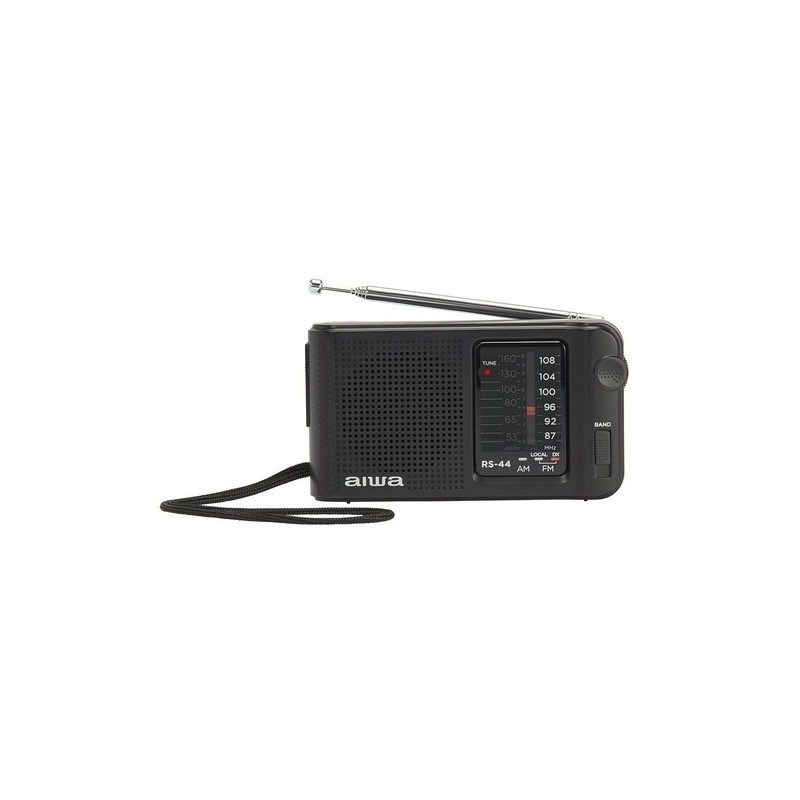 Aiwa RS-44 radio Portátil Analógica Negro