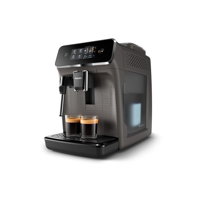 Philips 2200 series Serie 2200 Espumador de leche clásico EP2224/10 Cafetera Espresso superautomátic