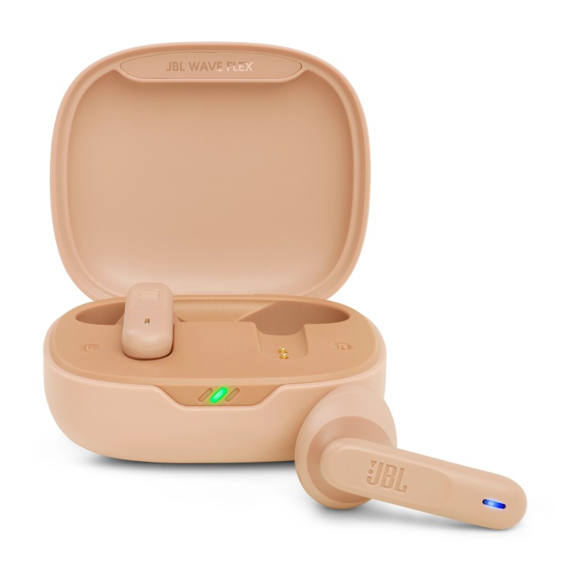 Auriculares Jbl Wave Flex  True Wireless Stereo (Tws) Dentro De Oído Llamadas/Música/Deporte/Uso Diario Bluetooth Beige