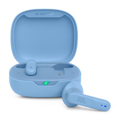 Auriculares Jbl Wave Flex  True Wireless Stereo (Tws) Dentro De Oído Llamadas/Música/Deporte/Uso Diario Bluetooth Azul