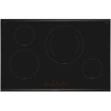 Vitrocerámica Bosch Serie 8 Pie875Hc1E Hobs Negro Integrado 80 Cm Con Placa De Inducción 4 Zona(S)