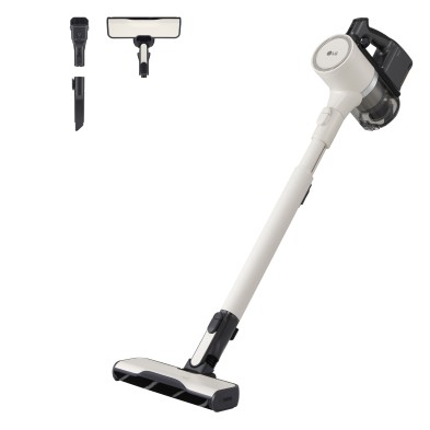 Aspiradora Lg Cordzero A9K-Lite1C  Escoba Batería Secar Hepa Sin Bolsa 1,05 L 220 W Beige, Negro