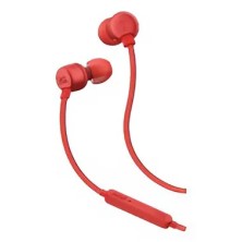 Auriculares Jbl Tune 310C  Alámbrico Dentro De Oído Llamadas/Música Usb Tipo C Rojo
