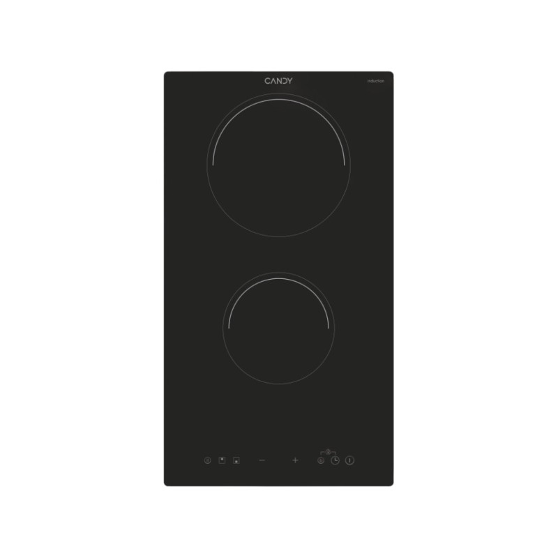 Vitrocerámica Candy Cid 30/1 Negro Integrado 30 Cm Con Placa De Inducción 2 Zona(S)