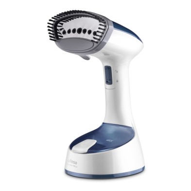 Plancha Ufesa Pocket Mist Vaporizador Manual De Prendas 0,15 L 1470 W Azul, Blanco