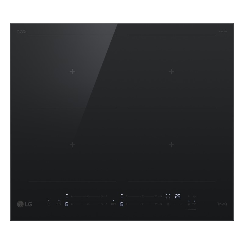 Vitrocerámica Lg Cbiz2437B Negro Integrado 59 Cm Con Placa De Inducción 4 Zona(S)