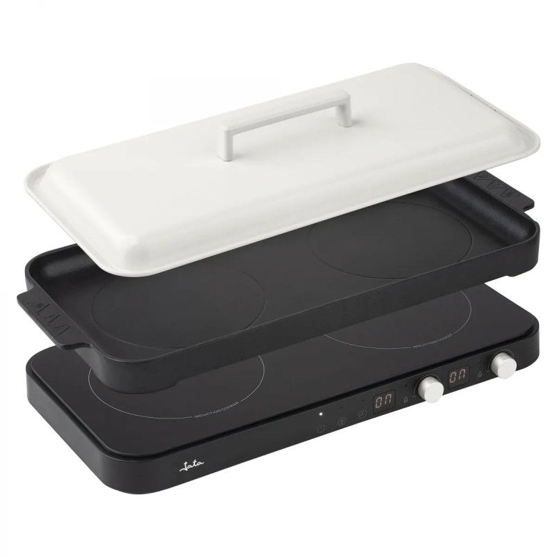 Vitrocerámica Jata Jevi1470 Hobs Negro Encimera Con Placa De Inducción 2 Zona(S)