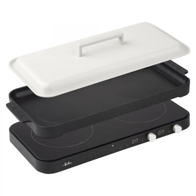 Vitrocerámica Jata Jevi1470 Hobs Negro Encimera Con Placa De Inducción 2 Zona(S)