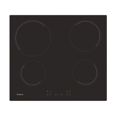 Vitrocerámica Candy Idea Ch64Ccb/4U2 Negro Integrado 59 Cm Cerámico 4 Zona(S)
