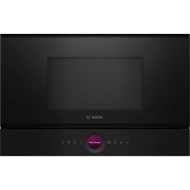 Microondas Bosch Serie 8 Bel7321B1  Negro  Combinado Encimera 21 L 900 W