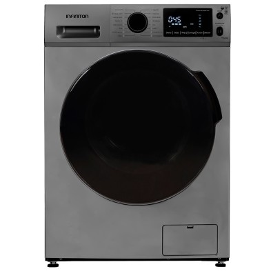 Lavadora-Secadora Infiniton Wsd-G69S Independiente Carga Frontal Gris E