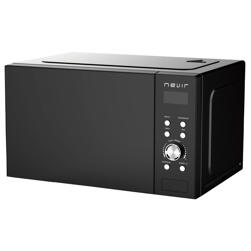 Microondas Nevir Nvr-6316Mdg25N  Negro  Con Grill Encimera 25 L 850 W