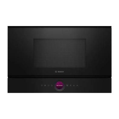 Microondas Bosch Serie 8 Bfl7221B1  Negro Solo  Integrado 21 L 900 W