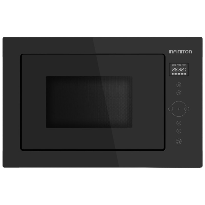 Microondas Infiniton Imw-Gbk25 Negro  Con Grill Integrado 25 L 900 W