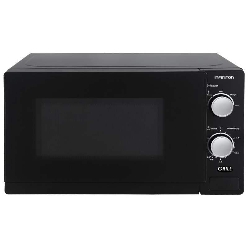 Microondas Infiniton Mw-B2210 Negro  Con Grill Encimera 20 L 700 W