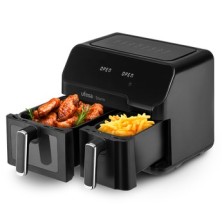 Freidora De Aire Ufesa Storm Doble 9 L 1700 W  Caliente Negro