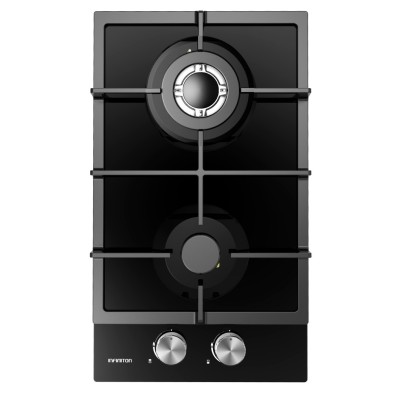 Encimera De Gas Infiniton Gas-Cr2B Negro Integrado 2 Zona(S)