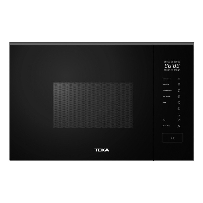 Microondas Teka Mleg 820 Fi Negro  Con Grill Integrado 20 L