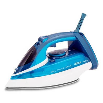 Plancha Ufesa Pv3300 Nytro  Vapor-Seco 3000 W Azul