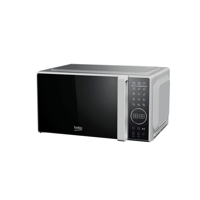 Microondas Beko Mgc20130Sfb  Negro, Plata  Con Grill Encimera 20 L 700 W