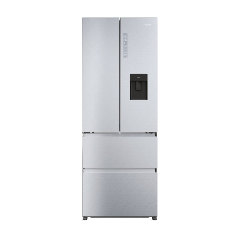 Frigorifico Americano Haier Fd 70 Serie 5 Hfr5719Ewmg  Puerta Lado A Lado Independiente 444 L E Plata