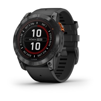 Smartwatch Garmin Fenix 7X Pro 356 Cm 1.4" Mip 51 Mm Digital 280 X 280 Pixeles Pantalla Táctil Gris Wifi Gps Satélite