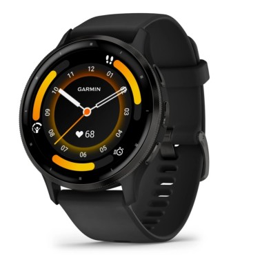 Smartwatch Garmin Venu 3 356 Cm 1.4" Amoled 45 Mm Digital 454 X 454 Pixeles Pantalla Táctil Negro Wifi Gps Satélite