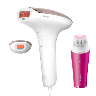Depiladora Philips Lumea Advanced Bri924/00 De Luz Pulsada Luz Pulsada Intensa Ipl Rosa Blanco