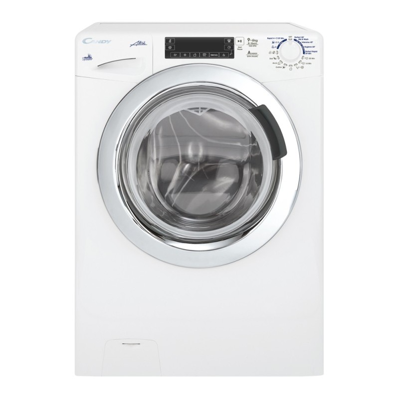 Lavadora-Secadora Candy Gvw 596Lwc-S Independiente Carga Frontal Blanco
