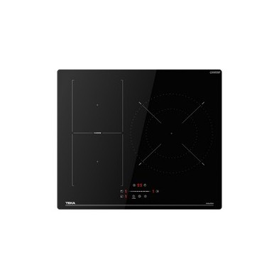 Vitroceramica Teka Ibf 63210 Ssm Bk Negro Integrado Con Placa De Inducción 4 Zonas