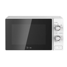 Microondas Midea Mcm208Mmwp Negro Blanco Solo Encimera 20 L 700 W