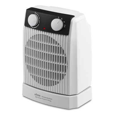 Calefactor Ufesa Persei Oscilant Interior Negro Blanco 2000 W Eléctrico