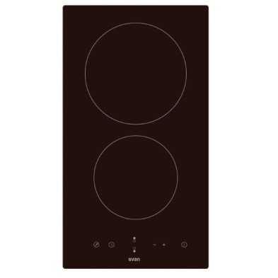 Vitroceramica Svan Sv2301 Hobs Negro Integrado 52 Cm Cerámico 2 Zonas