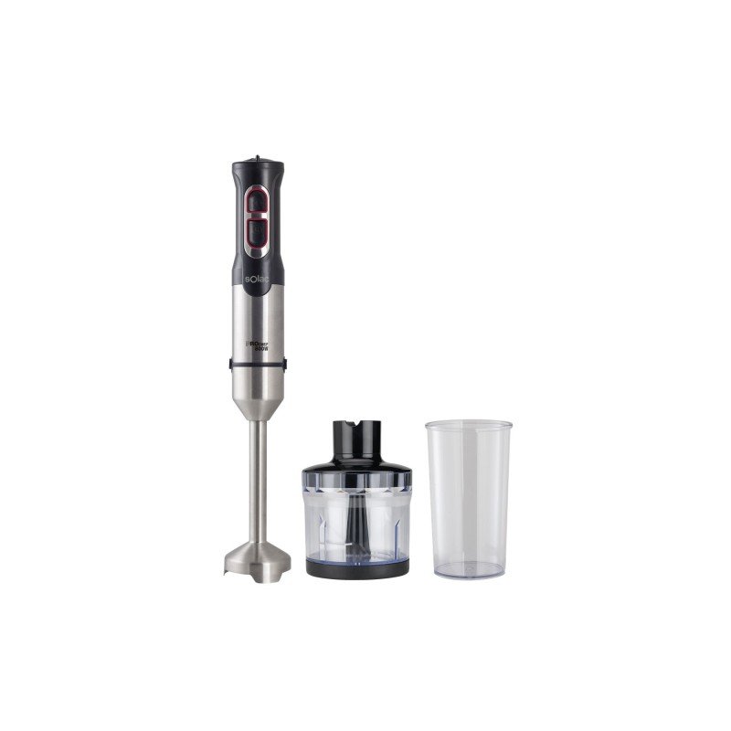 Batidora Solac Pro 800 Chef De Inmersión 800 W Negro Metálico
