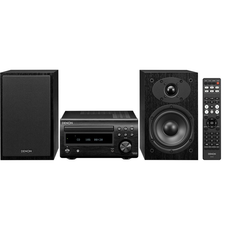 Minicadena Denon D-M41 Para Uso Doméstico 60 W Negro