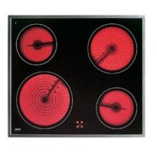 Vitroceramica Zanussi Zc 6685 Bv Hobs Integrado Cerámico 4 Zonas