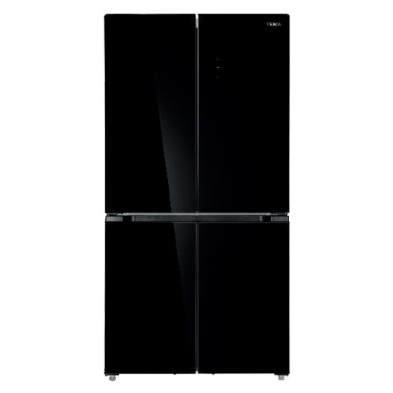 Frigorifico Americano Teka Rmf 75820 Cristal Independiente 436 L E Negro