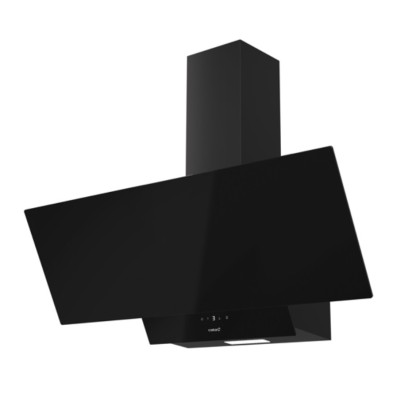 Campana Decorativa Cata Juno 9000 Gbk De Pared Negro 3875 M³/H