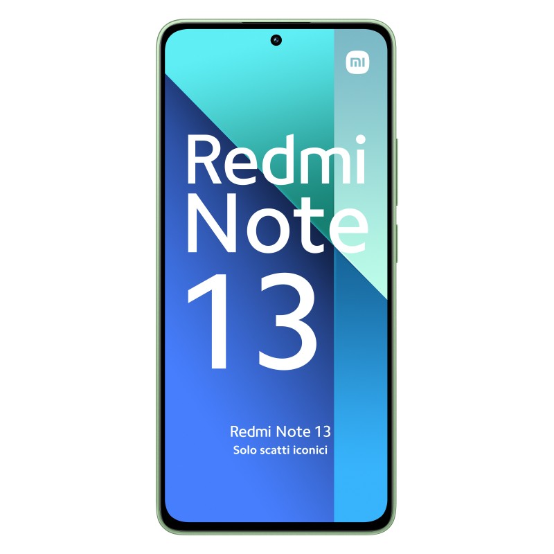 Xiaomi Redmi Note 13 6.67" Ranura Híbrida Dual Sim Android 13 4G Usb Tipo C 8 Gb 512 Gb 5000 Mah Verde Color Menta