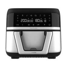 Freidora De Aire Cecotec Cecofry Dual 9000 Sencillo 9 L Independiente 2850 W Caliente Negro Acero Inoxidable