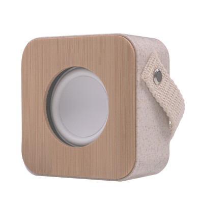 Altavoz Mars Gaming Ms-Eco Bluetooth 5.1 Ecológico Material Orgánico Wheat Straw Y Bambú Tamaño Compacto