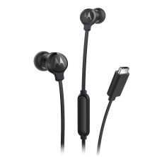 Auriculares Motorola Earbuds3Cs Alámbrico Dentro De Oído Usb Tipo C Negro