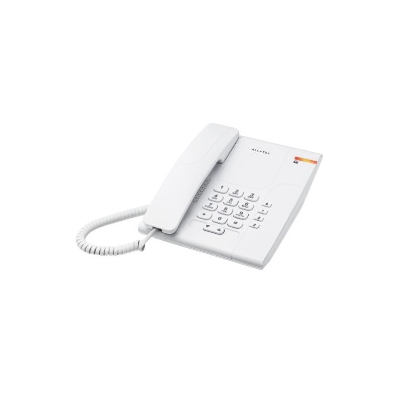 Teléfono Fijo Alcatel Temporis 180 Dect Identificador De Llamadas Blanco