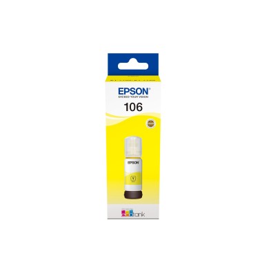 Botella De Tinta Epson 106 Ecotank Yellow