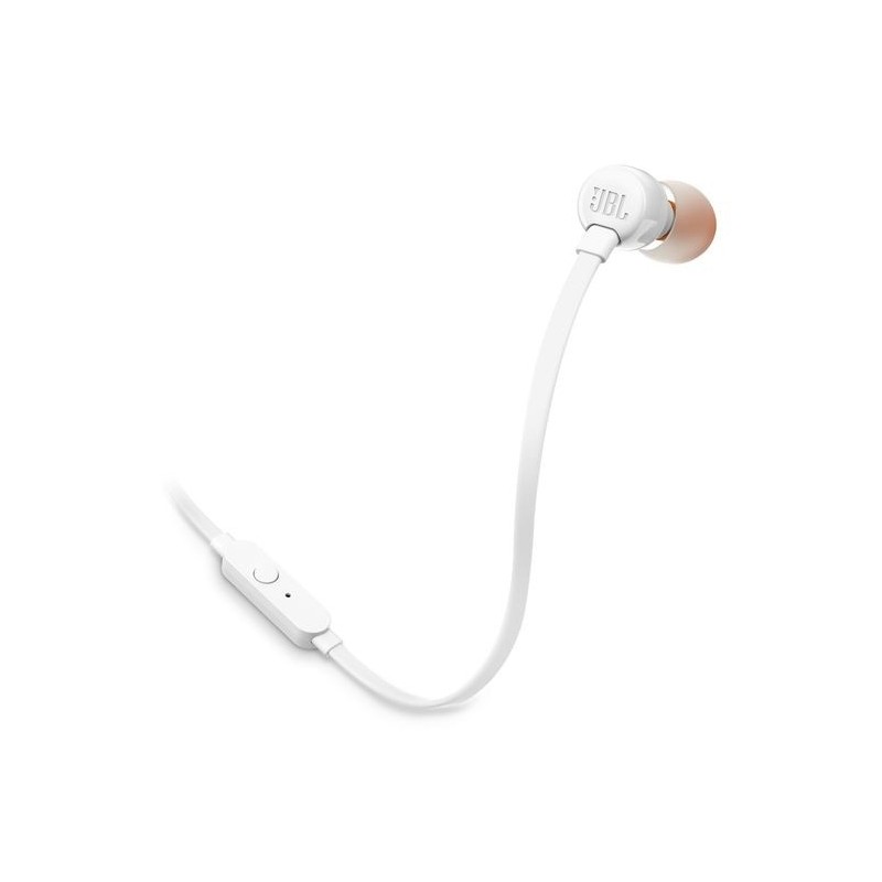 Auriculares Jbl Tune 160  Alámbrico Dentro De Oído Blanco