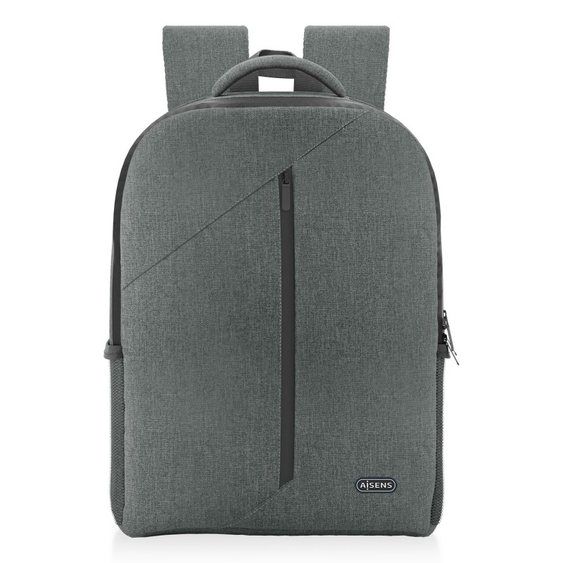 Mochila Para Portátil Aisens  Premium  15.6 Gris