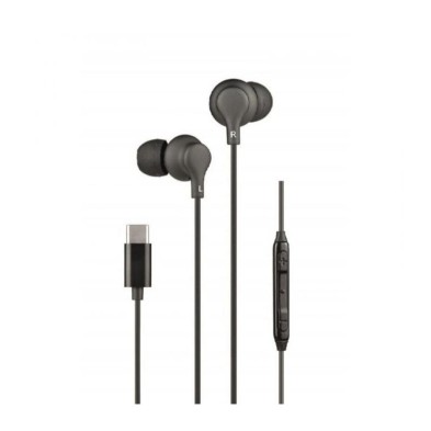 Auriculares Intrauditivos Daewoo DW2015 Con Micrófono Usb-C Negros