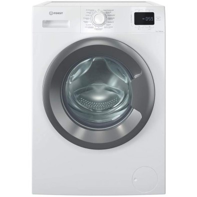 Lavadora Indesit IM760TIMESPT - Clase A, 7 Kg, 1000 rpm, 10 programas, blanco